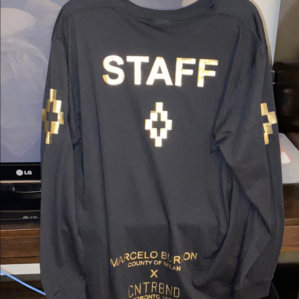 Marcelo Burlon x CNTRBND Long Sleeve Staff Tee